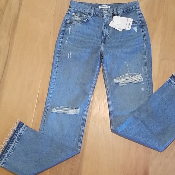 Distressed Pull & Bear Jeans - Picture 1 of 6